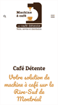 Mobile Screenshot of cafedetente.com