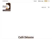 Tablet Screenshot of cafedetente.com